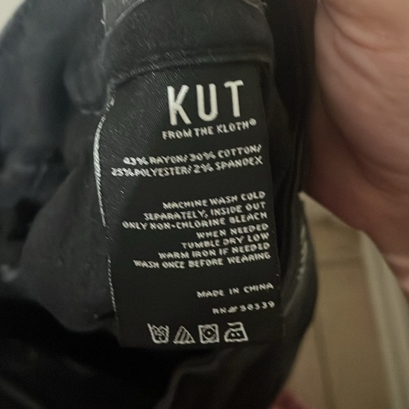 KUT From The Kloth Donna High Rise Ankle Skinny Size 6P - Picture 14 of 15